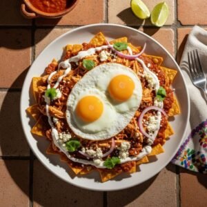 Chilaquiles con Huevos