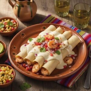 Camaron Enchiladas