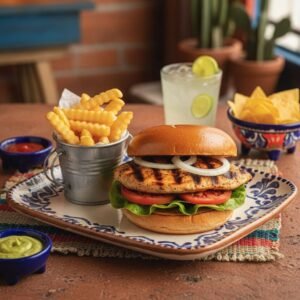Grilled Chicken Burger