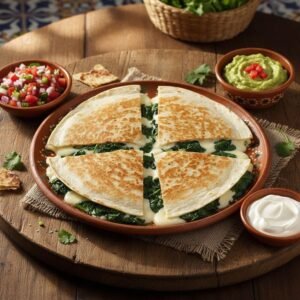 Spinach & Cheese Quesadilla
